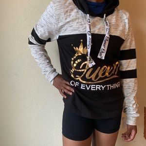 Black & Gray Hoodie